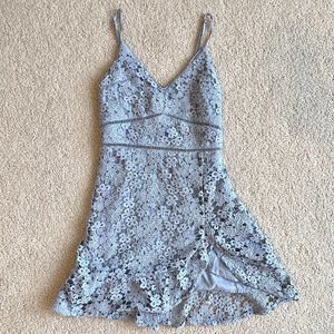 Light Blue Abercrombie & Fitch Dress
